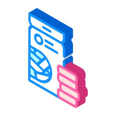 Yüz güneş kremi, yüz ve vücut için yağ spf-30 izometrik ikon vektör çizimi