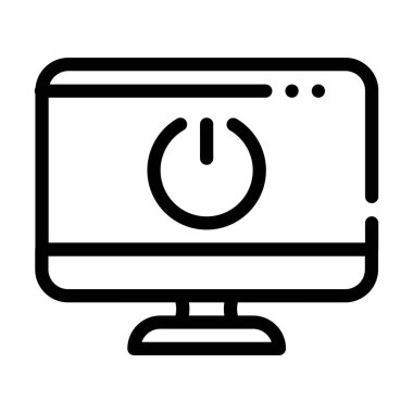 İşletim sistemi çizgi simgesi simgesi ile açılıp kapatılıyor