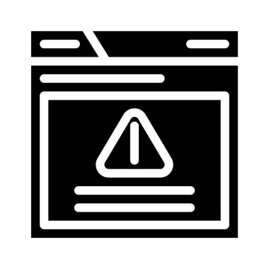 uyarı iletisi sembolü vektör illüstrasyon işareti