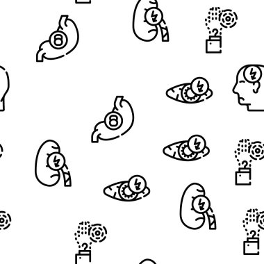 Vücut Aşıkları Sorun Vektörü Kusursuz Desen