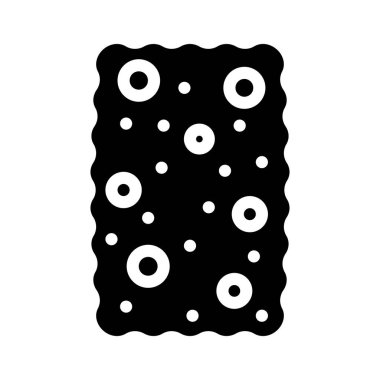 Kraker tatlı sembolü vektör illüstrasyonu