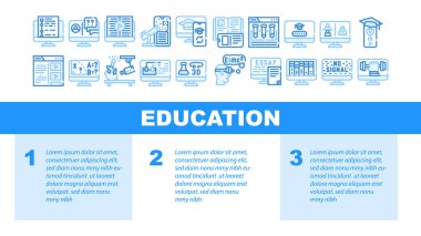 Elektronik Dans Müzik İniş Başlığı Vektörü