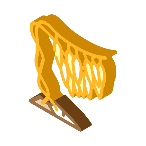 Macrocystis seaweed isometric icon vector illustration — Stock Vector