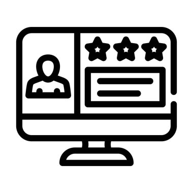 Görüntü çağrı çizgisi simgesi çizimini gözden geçir