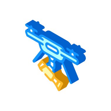 Hava video çekim drone izometrik ikon vektör illüstrasyonu