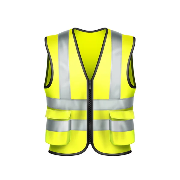 Gilet di sicurezza Driver Protection Abbigliamento vettoriale — Vettoriale Stock