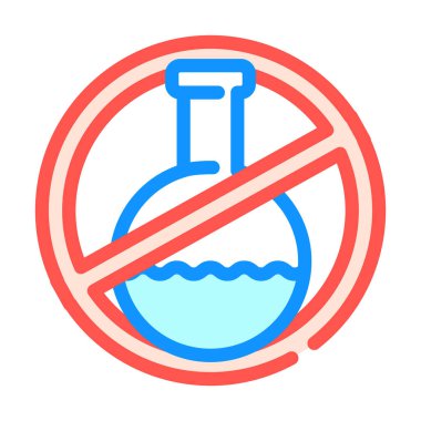 silikon kimyasal sıvı serbest renk vektör çizimi