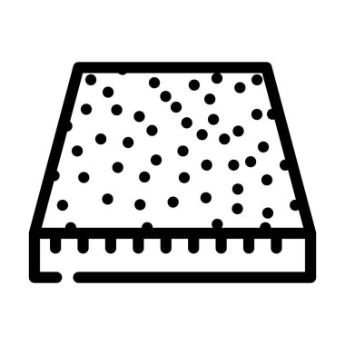 halı tabanı çizgisi vektör illüstrasyonu