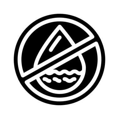 yağsız kabartma simgesi vektör illüstrasyonu