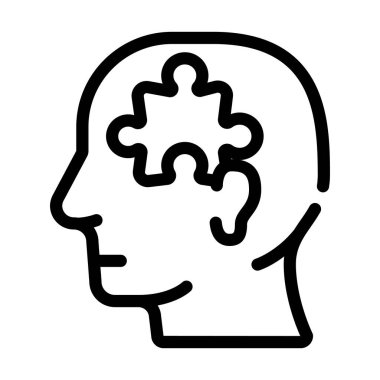 bulmaca çalışanı sorunu ve görev satırı vektör illüstrasyonu