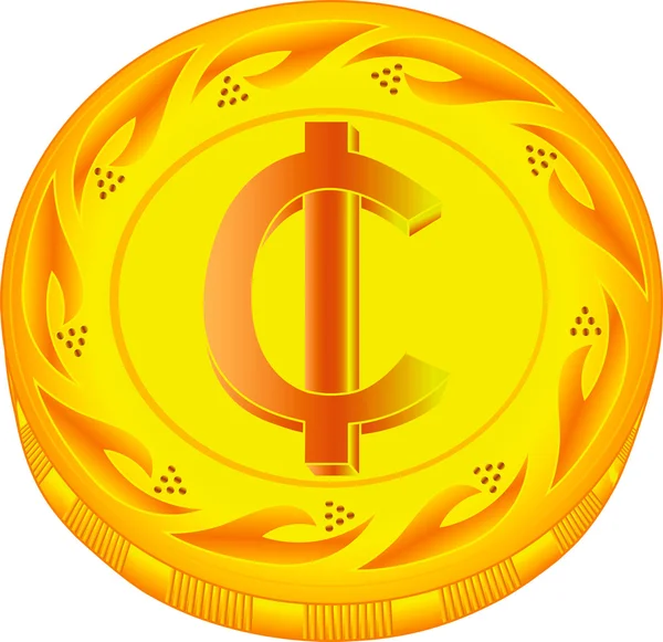 Седі монета — стоковий вектор