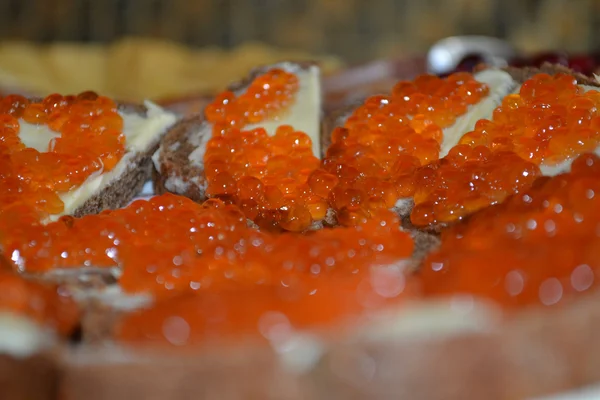 Kaviar merah — Stok Foto