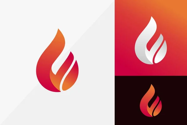 F Harfi Logo Tasarımı, Modern Logo Tasarımı Vektör İllüstrasyon Şablonu