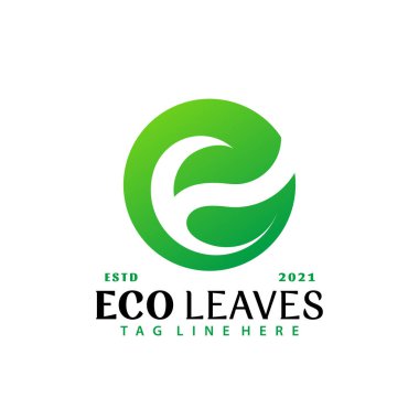 Doğa Yaprak Logosu Tasarımı, Soyut Logo Tasarımı Şablon Tasarımı