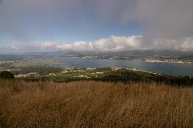 Santa Trega dağından Minho nehri ağzı, A Guarda, Galiçya