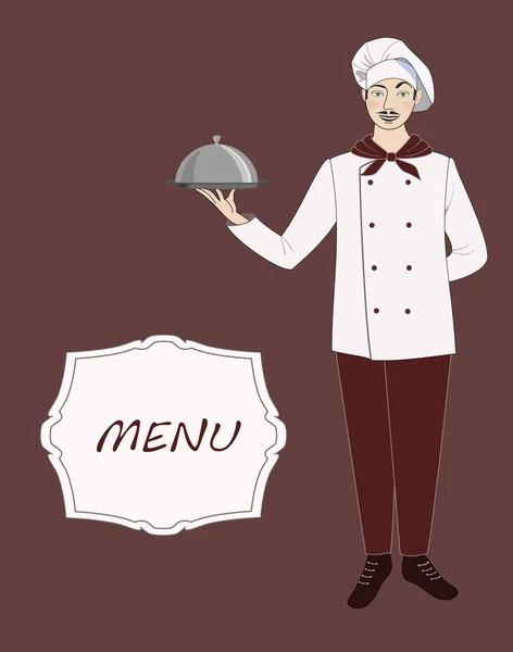 Cuisinier — Image vectorielle