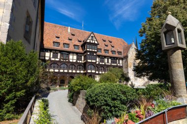 Tarihsel şatonun bir kısmı Veste Coburg, Bavyera