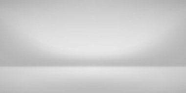 Asgari gri stüdyo arkaplanı, boş duvar zeminli sahne, yumuşak gölge, temiz arkaplan. Ürün modeli, kozmetik vitrin, markalaşma, afiş, sunum tasarımı. Vektör illüstrasyonu