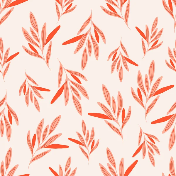 Botanisch Naadloos Patroon Met Groene Bladeren Bladeren Bloemen Wallpapers Bloemen — Stockvector