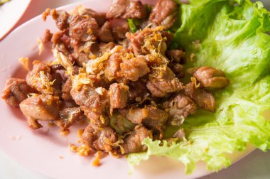 Kızarmış domuz eti