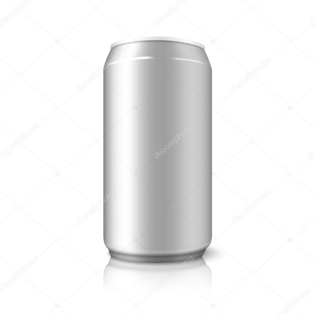 Blank  aluminium can