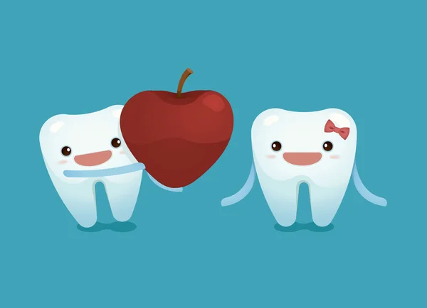 Diş çocuk sağlamak bir kalp apple diş kız için Sevgililer Günü'nde