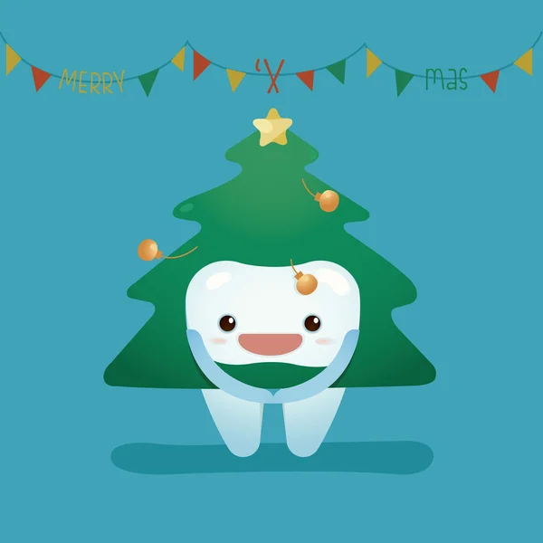 Diş giymek Noel paketi