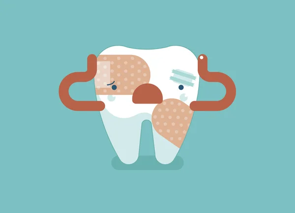 Diş ağrısı, diş konsept tasarımı