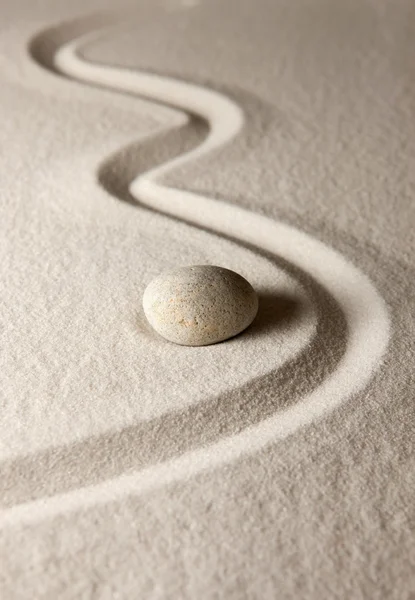 Міні альпінарій. концепція Zen — стокове фото