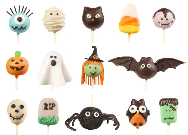 Halloween cake pops — Stock Photo, Image