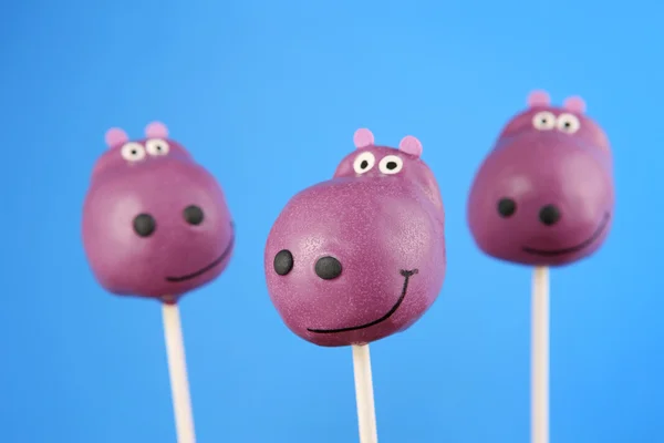 Hippo gâteau pop — Photo