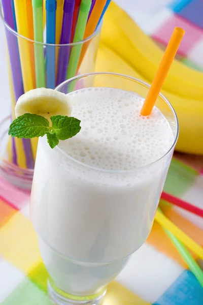 Milkshake de banana — Fotografia de Stock