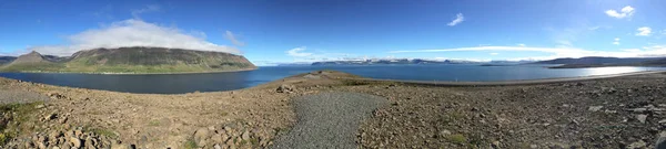 Ein Stück Isländischer Küste Einem Schönen Tag Hochsommer — Stockfoto