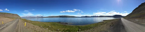 Ein Stück Isländischer Küste Einem Schönen Tag Hochsommer — Stockfoto
