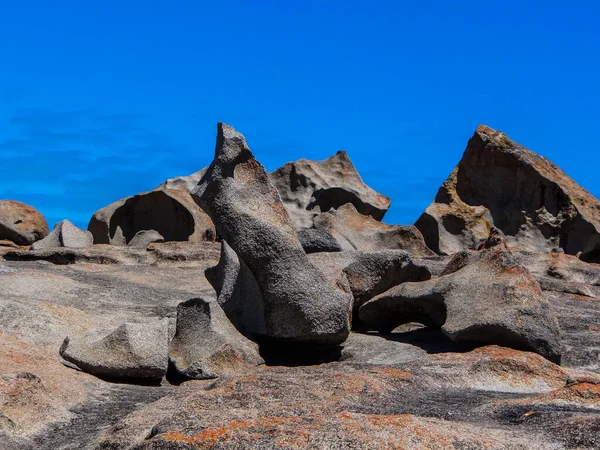 美しいオーストラリアの春の日にカンガルー島の注目すべき岩は — ストック写真