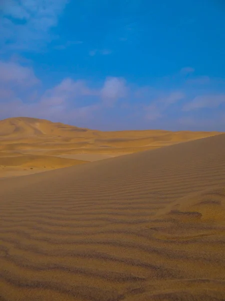 Photograph Sand Dune Namib Desert Swakopmund Namibia Sunny Dry Season — Stock Photo, Image