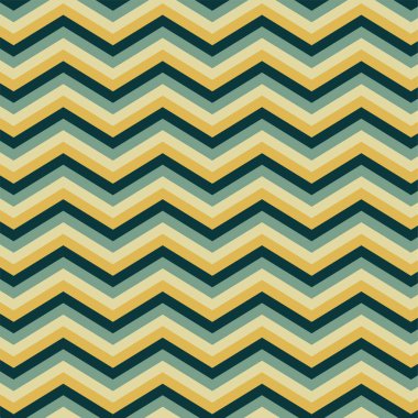 Geçmişe dönük renklerde veya modern vintage renklerde geometrik desen. Vektör illüstrasyonu