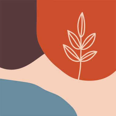 Soyut arka planlar. Elle çizilmiş çeşitli şekiller ve karalama nesneleri. Modern trend Vektör illüstrasyonları. Her arka plan izole edilmiş. Pastel renkler