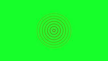 Yeşil Ekranda Kırmızı Radyo Dalgaları