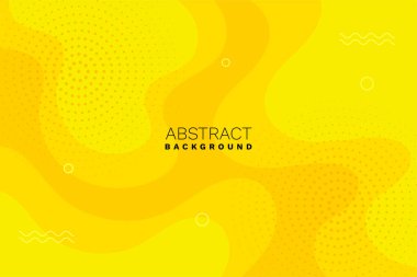 Dalga şekilli soyut sarı arkaplan. Eps10 vektörü.