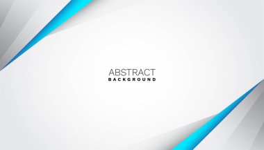 Zarif geometrik mavi ve gri iş soyut arka plan. Eps10 vektörü.