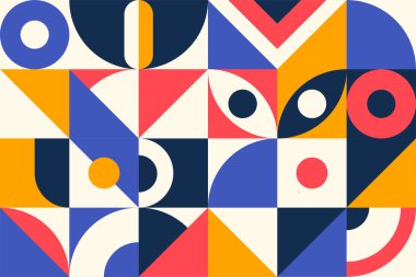 Soyut arkaplan. Renkli geometrik duvar kâğıdı. Eps10 vektörü