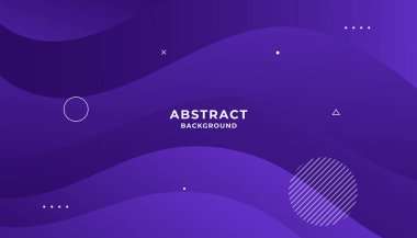 Soyut koyu mor eğimli dalgalı geometrik arkaplan renkli stil eğimli modern. İniş sayfası kapak sayfası. Eps10 vektörü.