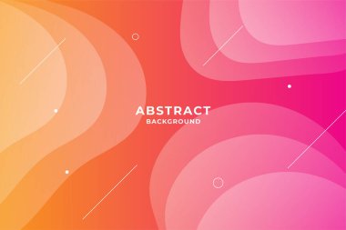 Memphis tarzında akıcı ve soyut bir arkaplan. Eps10 vektörü