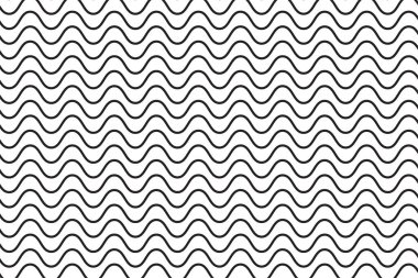 Beyaz arka planda dalga çizgisi deseni. Eps10 vektörü