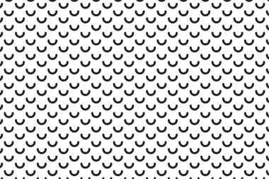 Beyaz arka planda Memphis soyut deseni. Eps10 vektörü