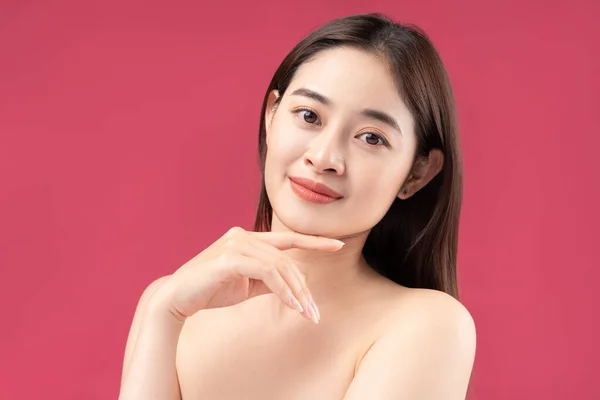 Image Young Asian Woman Beautiful Skin — Stock Photo, Image