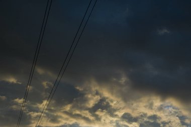 Gökyüzündeki bulutlar