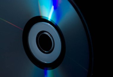 elinizdeki siyah arkaplan üzerindeki küçük disk