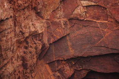 Doku için doğal kırmızı kaya